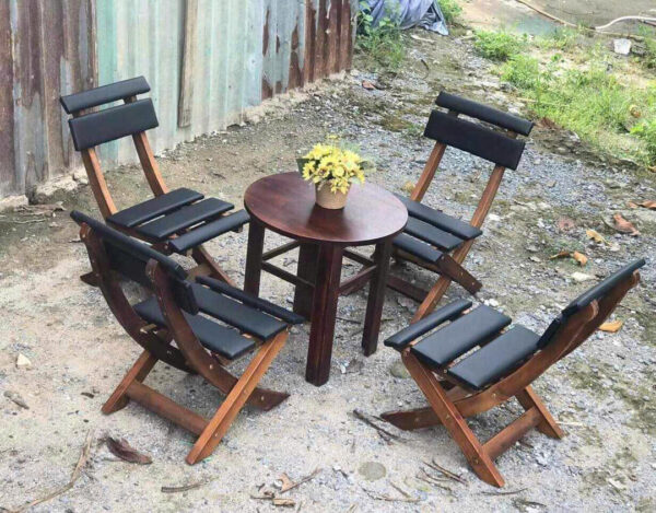 Bàn Ghế Cà Phê F004