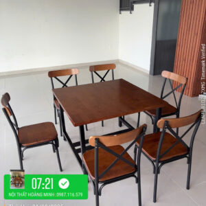 Bàn Ghế Quán Ăn K016