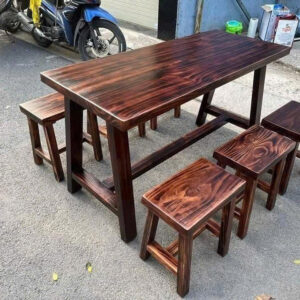 Bàn Ghế Quán Ăn B012