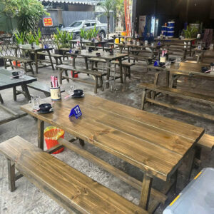 Bàn Ghế Quán Ăn B018