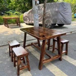Bàn Ghế Quán Ăn A001