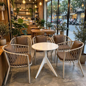 Bàn ghế cà phê D017