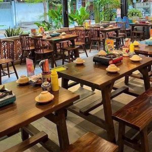 Bàn Ghế Quán Ăn A016