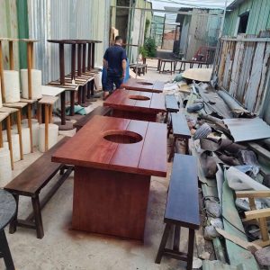 Bàn Ghế Quán Ăn A024